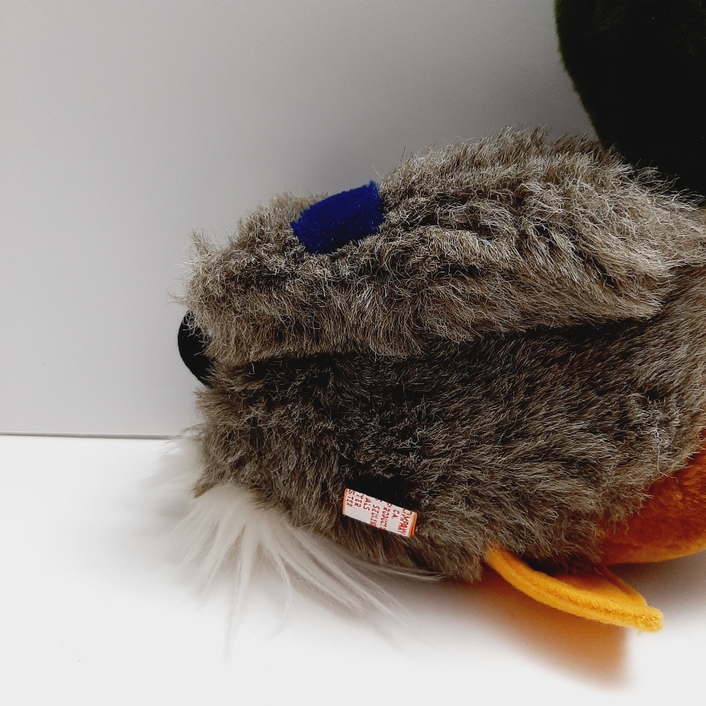 ๐ Vintage 1982 Dakin Mallard Duck Soft Doll Kids Plush Retro Vtg Realistic Toy - Picture 9 of 14